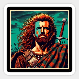 Braveheart 1995 Artwork Sticker